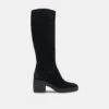 Dolce Vita HARRAH H2O BOOTS ONYX SUEDE -Fashion Shoe Store DOLCEVITA BOOTS HARRAHH2O BLACKSUEDEH2O 02