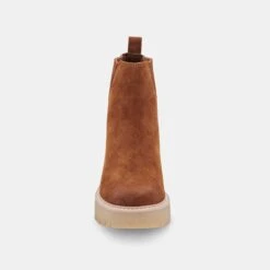HARTE H2O BOOTS DK BROWN SUEDE -Fashion Shoe Store DOLCEVITA BOOTS HARTEH2O DKBROWNSUEDEH2O 04