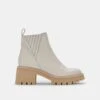 HARTE H2O BOOTS IVORY LEATHER -Fashion Shoe Store DOLCEVITA BOOTS HARTEH2O IVORYLEATHERH2O 02