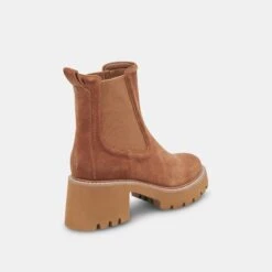 Dolce Vita HAWK H20 BOOTIES CHESTNUT SUEDE 13 Dolce Vita HAWK H20 BOOTIES CHESTNUT SUEDE -Fashion Shoe Store DOLCEVITA BOOTS HAWKH2O CHESTNUTSUEDEH2O 03