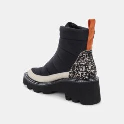 HELKI BOOTS BLACK MULTI NYLON -Fashion Shoe Store DOLCEVITA BOOTS HELKI BLACKMULTINYLON 09