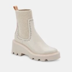 HOVEN STUD H2O BOOTS IVORY LEATHER 15 HOVEN STUD H2O BOOTS IVORY LEATHER -Fashion Shoe Store DOLCEVITA BOOTS HOVENSTUDH2O IVORYSTUDDEDLEATHERH2O 01 1