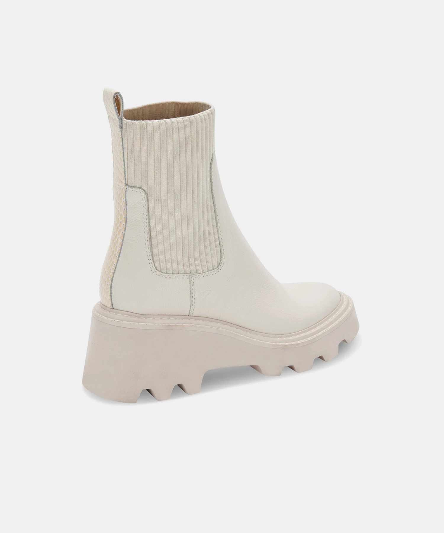 HOVEN BOOTS IVORY LEATHER 5 HOVEN BOOTS IVORY LEATHER - Image 3