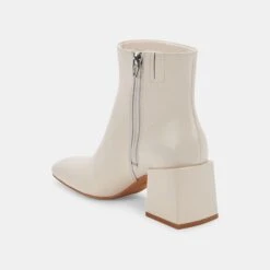 IMOGEN H2O BOOTIES IVORY LEATHER -Fashion Shoe Store DOLCEVITA BOOTS IMOGENH2O IVORYLEATHERH2O 09