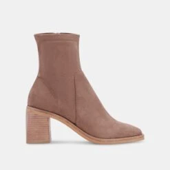 INDIGA BOOTIES TRUFFLE STELLA SUEDE