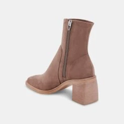 INDIGA BOOTIES TRUFFLE STELLA SUEDE -Fashion Shoe Store DOLCEVITA BOOTS INDIGA MUSHROOM 09