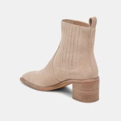 Dolce Vita IRNIE BOOTIES TAUPE SUEDE -Fashion Shoe Store DOLCEVITA BOOTS IRNIE TAUPESUEDE 09