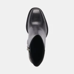 Dolce Vita LOCHLY BOOTS BLACK LEATHER 18 Dolce Vita LOCHLY BOOTS BLACK LEATHER -Fashion Shoe Store DOLCEVITA BOOTS LOCHLY BLACKLEATHER 06