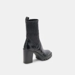Dolce Vita MARNI H2O BOOTS MIDNIGHT CRINKLE PATENT -Fashion Shoe Store DOLCEVITA BOOTS MARNIH2O MIDNIGHTCRINKLEPATENTH2O 03