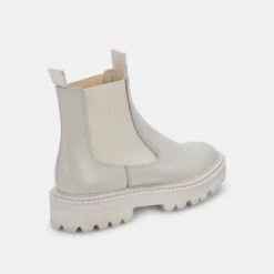 MOANA H2O BOOTS OFF WHITE LEATHER -Fashion Shoe Store DOLCEVITA BOOTS MOANAH2O OFFWHITELEATHERH2O 03