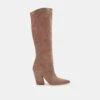 NATHEN BOOTS MUSHROOM SUEDE -Fashion Shoe Store DOLCEVITA BOOTS NATHEN MUSHROOMSUEDE 02
