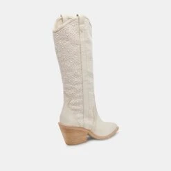 NAVENE BOOTS OFF WHITE PEARLS -Fashion Shoe Store DOLCEVITA BOOTS NAVENE OFFWHITEPEARLS 03