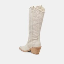 NAVENE BOOTS OFF WHITE PEARLS -Fashion Shoe Store DOLCEVITA BOOTS NAVENE OFFWHITEPEARLS 09