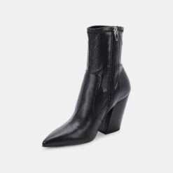 NELLO BOOTIES BLACK STELLA 14 NELLO BOOTIES BLACK STELLA -Fashion Shoe Store DOLCEVITA BOOTS NELLO BLACKSTELLA 08