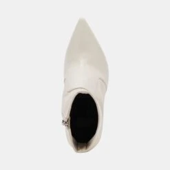NELLO BOOTIES IVORY STELLA -Fashion Shoe Store DOLCEVITA BOOTS NELLO IVORYSTELLA 06