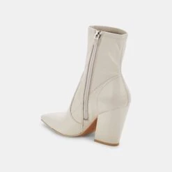 NELLO BOOTIES IVORY STELLA -Fashion Shoe Store DOLCEVITA BOOTS NELLO IVORYSTELLA 09
