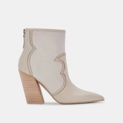 NORAYA BOOTIES SAND NUBUCK