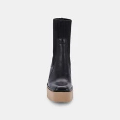 ODINA BOOTS BLACK LEATHER -Fashion Shoe Store DOLCEVITA BOOTS ODINA BLACKLEATHER 04 1