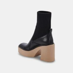 ODINA BOOTS BLACK LEATHER -Fashion Shoe Store DOLCEVITA BOOTS ODINA BLACKLEATHER 09 1