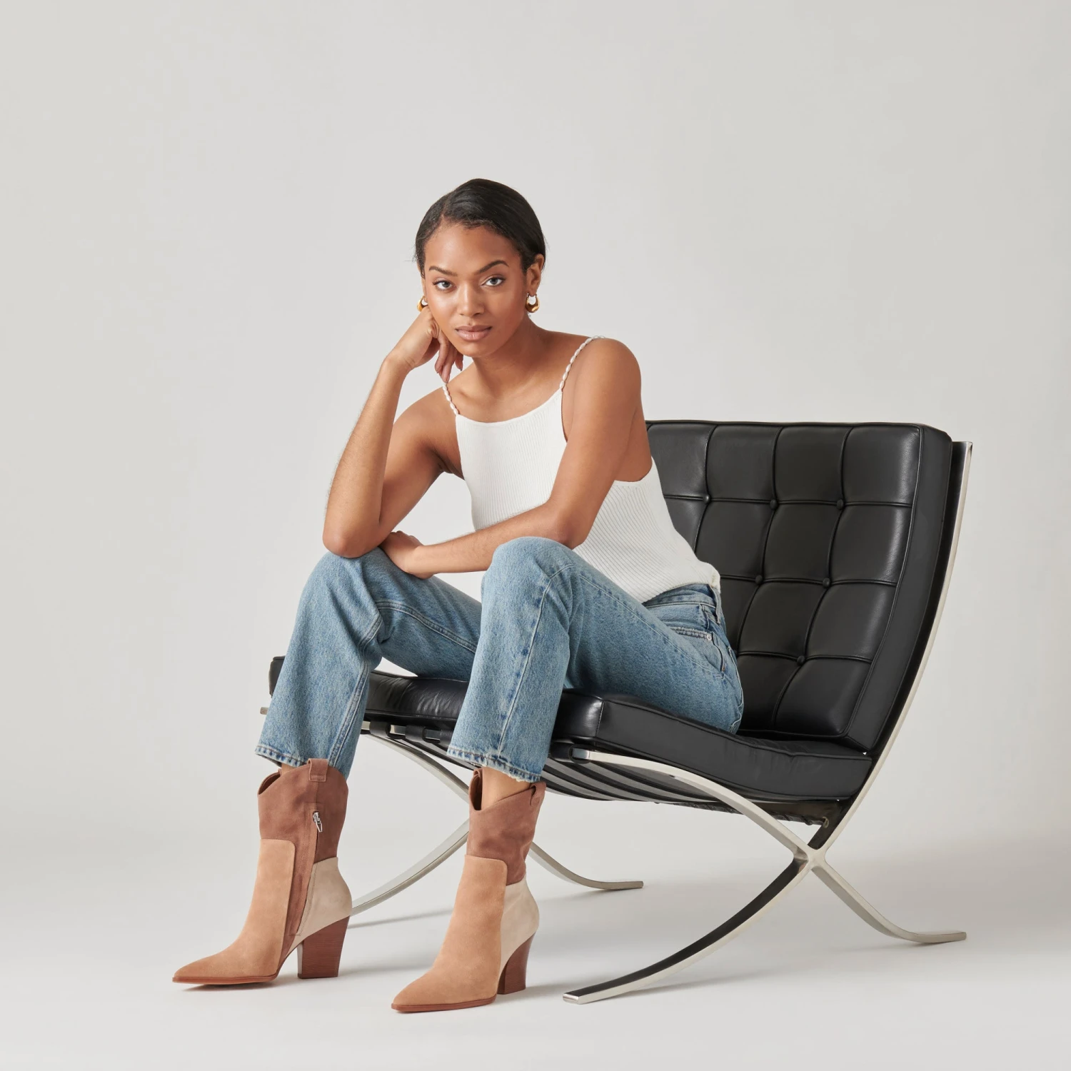 Dolce Vita RAGEN BOOTS BROWN MULTI SUEDE 6 Dolce Vita RAGEN BOOTS BROWN MULTI SUEDE - Image 4