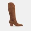 Dolce Vita RAJ WIDE CALF BOOTS BROWN SUEDE -Fashion Shoe Store DOLCEVITA BOOTS RAJ BROWNSUEDE 02 e5a0f107 86fd 4902 8e72 13fbd97fcf07