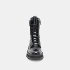 Dolce Vita RANIER BOOTS MIDNIGHT CRINKLE PATENT -Fashion Shoe Store DOLCEVITA BOOTS RANIER MIDNIGHTCRINKLEPATENT 04