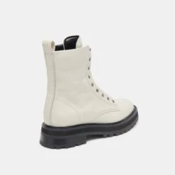 Dolce Vita RANIER BOOTS OFF WHITE LEATHER 13 Dolce Vita RANIER BOOTS OFF WHITE LEATHER -Fashion Shoe Store DOLCEVITA BOOTS RANIER OFFWHITELEATHER 03