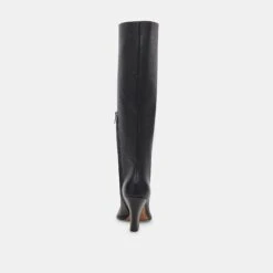 Dolce Vita ROCKY BOOTS BLACK LEATHER -Fashion Shoe Store DOLCEVITA BOOTS ROCKY BLACKLEATHER 05