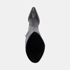 Dolce Vita ROCKY BOOTS BLACK LEATHER -Fashion Shoe Store DOLCEVITA BOOTS ROCKY BLACKLEATHER 06