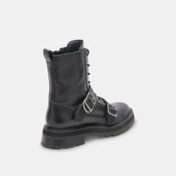 Dolce Vita RONSON BOOTS BLACK LEATHER -Fashion Shoe Store DOLCEVITA BOOTS RONSON BLACKLEATHER 03