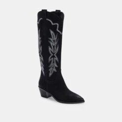 SHIREN BOOTS BLACK NUBUCK -Fashion Shoe Store DOLCEVITA BOOTS SHIREN BLACKNUBUCK 01