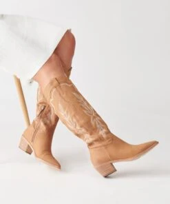 SHIREN BOOTS WHISKEY NUBUCK 16 SHIREN BOOTS WHISKEY NUBUCK -Fashion Shoe Store DOLCEVITA BOOTS SHIREN WHISKEYNUBUCK ONFOOT 2