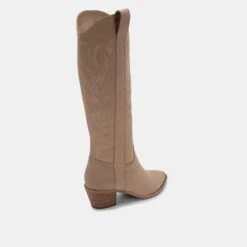 SOLEI BOOTS DUNE NUBUCK -Fashion Shoe Store DOLCEVITA BOOTS SOLEI DUNE NUBUCK BACK