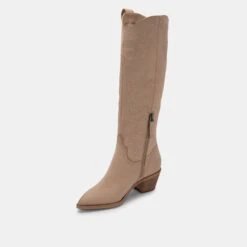 SOLEI BOOTS DUNE NUBUCK -Fashion Shoe Store DOLCEVITA BOOTS SOLEI DUNE NUBUCK INSTEP FRONT