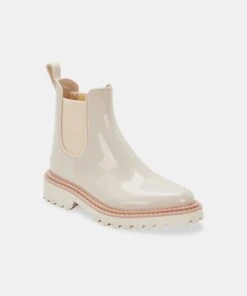 STORMY RAINBOOTS IVORY PATENT STELLA -Fashion Shoe Store DOLCEVITA BOOTS STORMY H20 IVORYPATENTSTELLA 0102