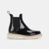 STORMY RAINBOOTS ONYX PATENT STELLA -Fashion Shoe Store DOLCEVITA BOOTS STORMY H20 ONYXPATENTSTELLA 02