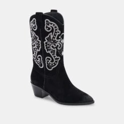 SULA BOOTS BLACK SUEDE 14 SULA BOOTS BLACK SUEDE -Fashion Shoe Store DOLCEVITA BOOTS SULA BLACKSUEDE 01