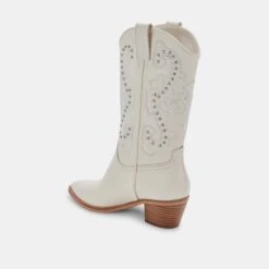 SULA BOOTS OFF WHITE LEATHER -Fashion Shoe Store DOLCEVITA BOOTS SULA OFFWHITELEATHER 09