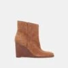 Dolce Vita SUSANN BOOTIES CHESTNUT SUEDE 2 Dolce Vita SUSANN BOOTIES CHESTNUT SUEDE -Fashion Shoe Store DOLCEVITA BOOTS SUSANN CHESTNUTSUEDE 02