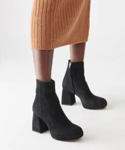 ULYSES BOOTS BLACK SUEDE 25 ULYSES BOOTS BLACK SUEDE -Fashion Shoe Store DOLCEVITA BOOTS ULYSES BLACKSUEDE ONFOOT 1