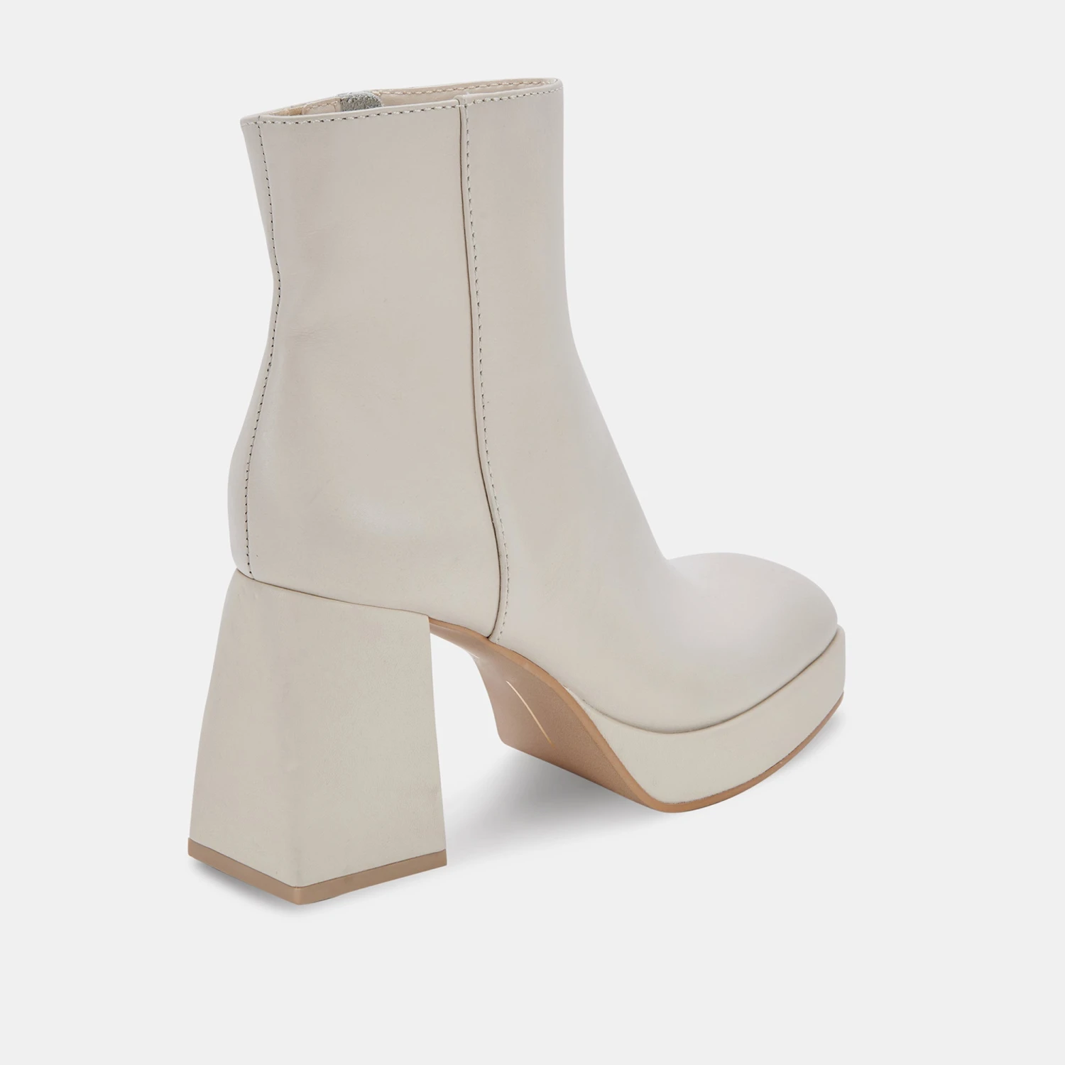 ULYSES BOOTS IVORY LEATHER 6 ULYSES BOOTS IVORY LEATHER - Image 4