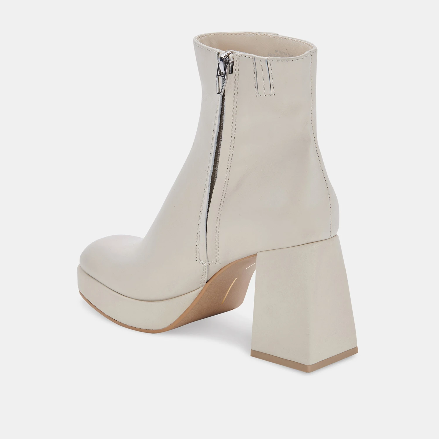 ULYSES BOOTS IVORY LEATHER 8 ULYSES BOOTS IVORY LEATHER - Image 6