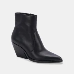 VOLLI BOOTS BLACK LEATHER 16 VOLLI BOOTS BLACK LEATHER -Fashion Shoe Store DOLCEVITA BOOTS VOLLI BLACKLEATHER 01