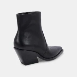 VOLLI BOOTS BLACK LEATHER 18 VOLLI BOOTS BLACK LEATHER -Fashion Shoe Store DOLCEVITA BOOTS VOLLI BLACKLEATHER 03