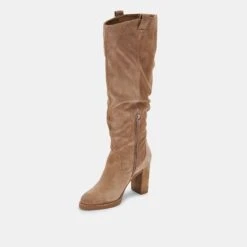 SARIE BOOTS TRUFFLE SUEDE -Fashion Shoe Store DOLCEVITA BOOT SARIE TRUFFLESUEDE 08