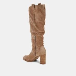 SARIE BOOTS TRUFFLE SUEDE -Fashion Shoe Store DOLCEVITA BOOT SARIE TRUFFLESUEDE 09