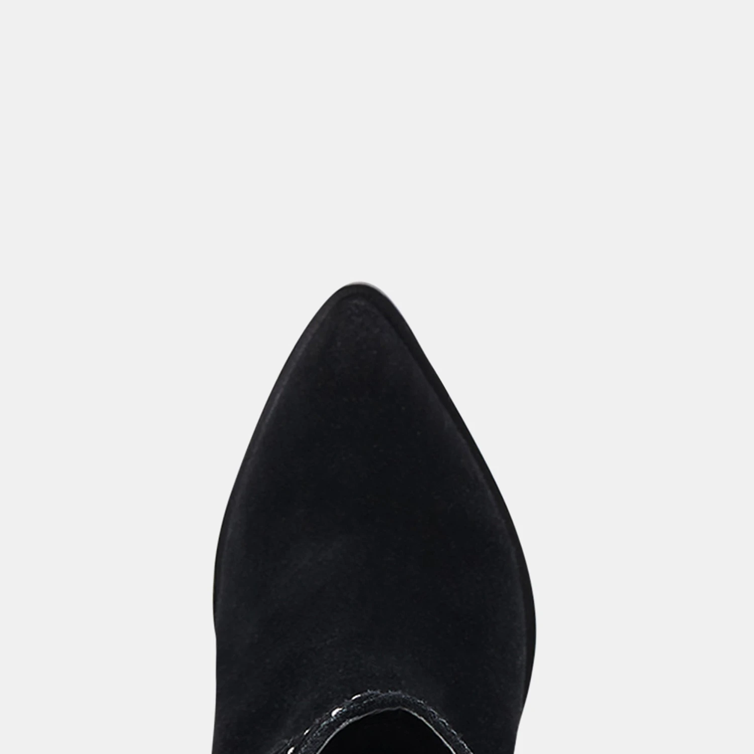 SOLEI STUD BOOTS BLACK SUEDE 14 SOLEI STUD BOOTS BLACK SUEDE - Image 12