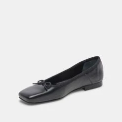 Dolce Vita ANISA BALLET FLATS BLACK LEATHER -Fashion Shoe Store DOLCEVITA FLATS ANISA BLACKLEATHER 08