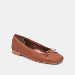 Dolce Vita ANISA BALLET FLATS COPPER METALLIC SUEDE 26 Dolce Vita ANISA BALLET FLATS COPPER METALLIC SUEDE -Fashion Shoe Store DOLCEVITA FLATS ANISA COPPERMETALLICSUEDE 01