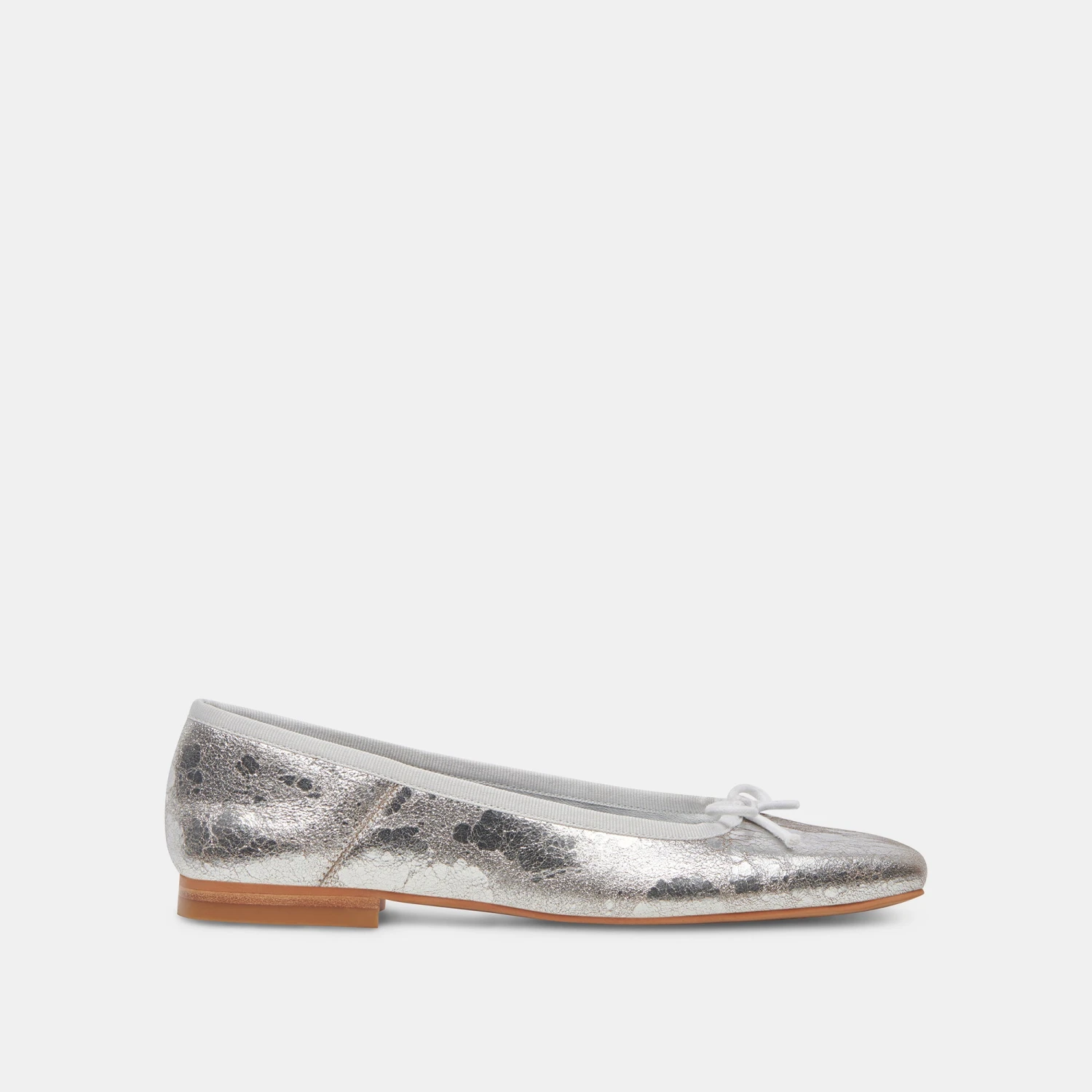 Dolce Vita ANISA BALLET FLATS SILVER DISTRESSED LEATHER 10 Dolce Vita ANISA BALLET FLATS SILVER DISTRESSED LEATHER - Image 8